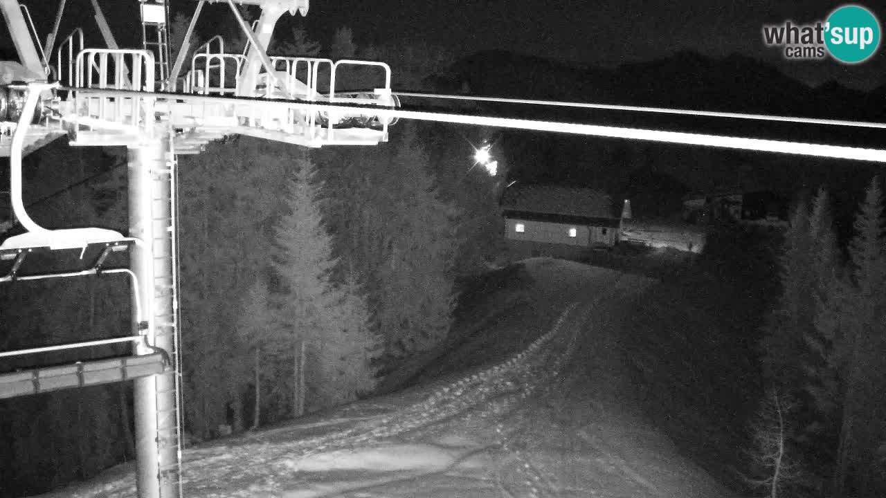 Webcam Kranjska Gora VITRANC 2 | Station supérieure