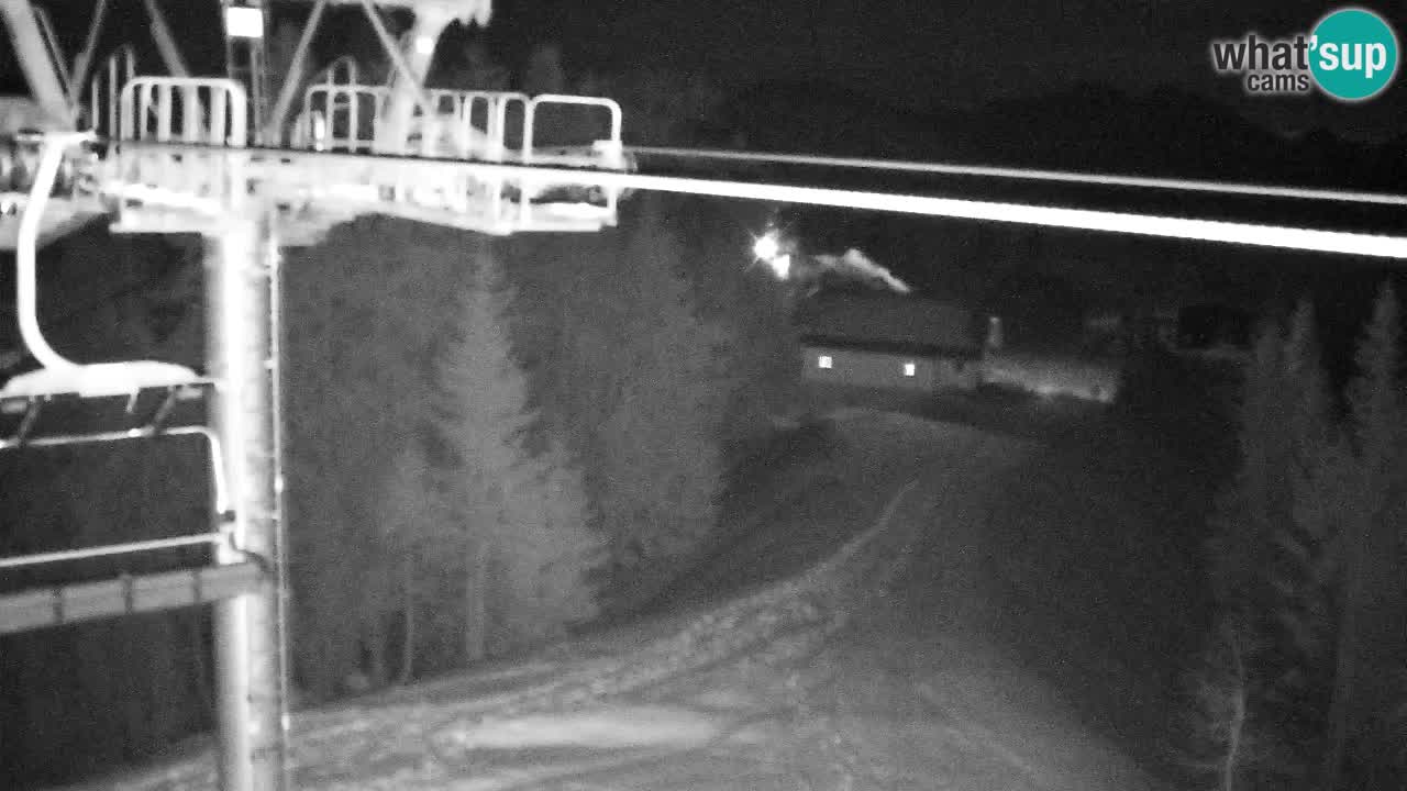 Webcam Kranjska Gora VITRANC 2 | station supérieure