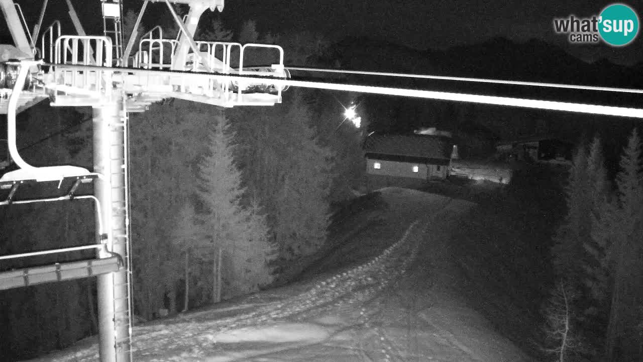 Webcam Kranjska Gora VITRANC 2 | station supérieure