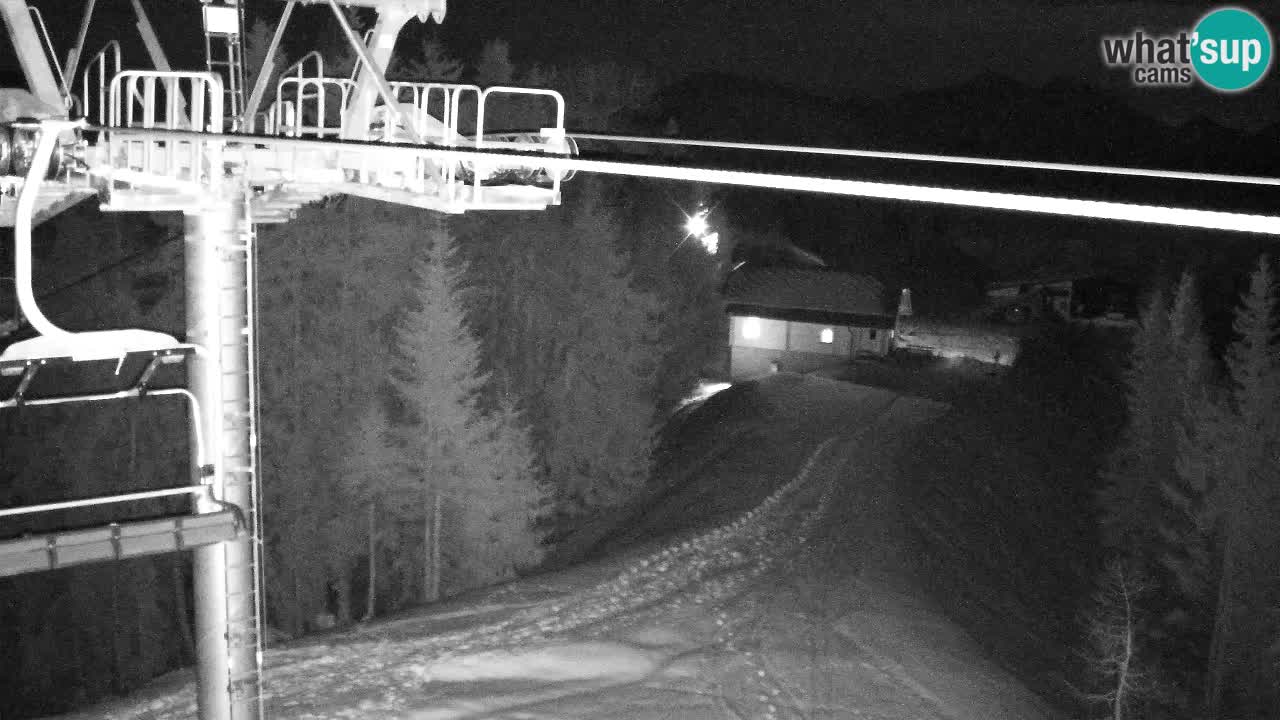 Webcam Kranjska Gora VITRANC 2 | station supérieure