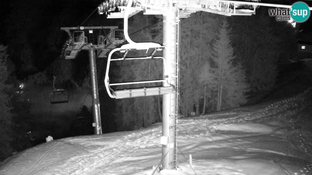 Webcam Kranjska Gora VITRANC 2 upper station