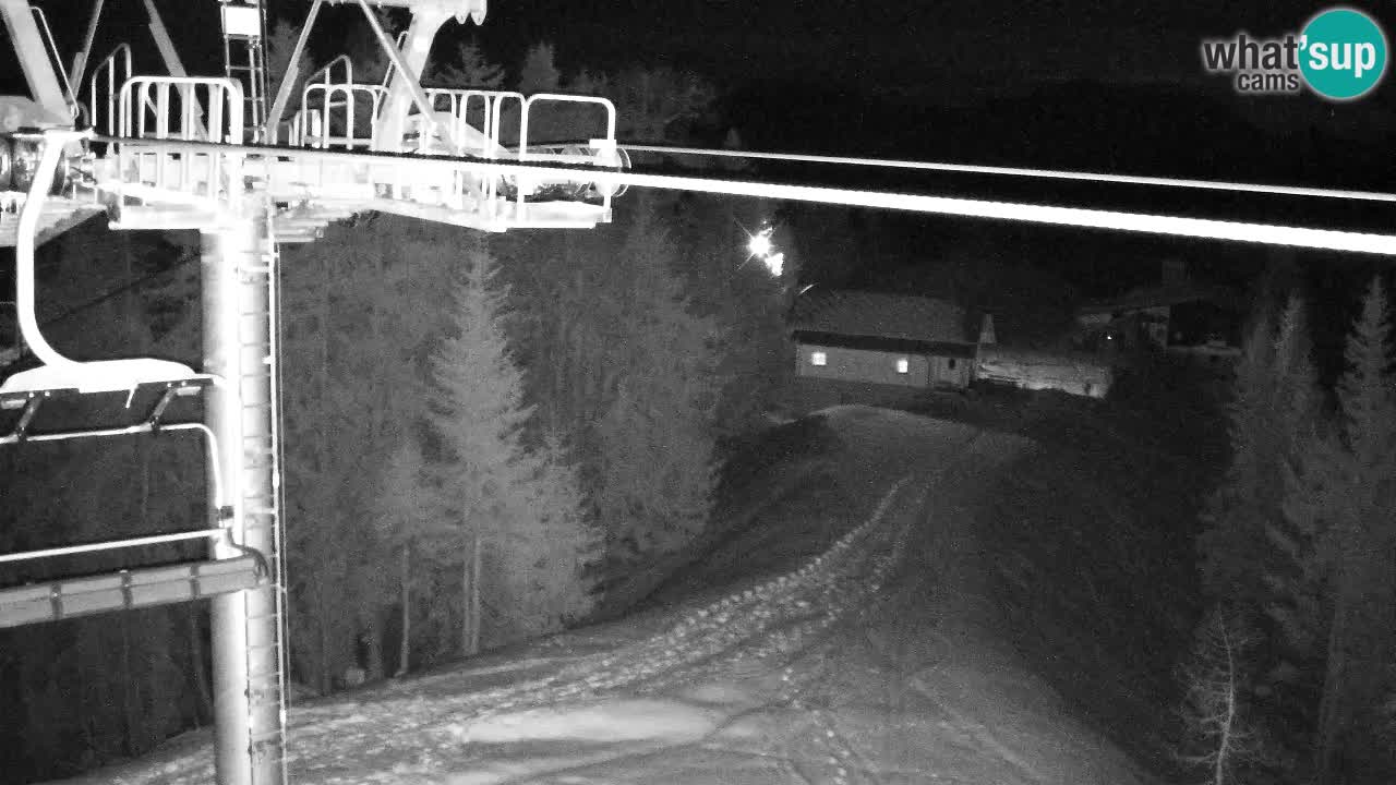 Webcam Kranjska Gora VITRANC 2 | Station supérieure