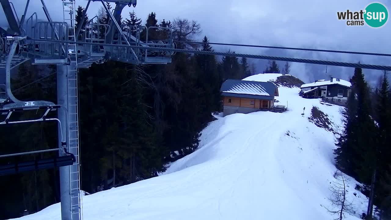 Webcam Kranjska Gora VITRANC 2 | station supérieure