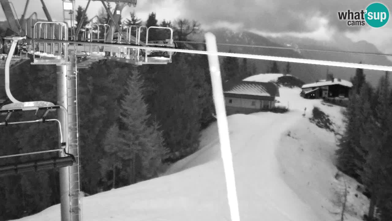 Webcam Kranjska Gora VITRANC 2 upper station