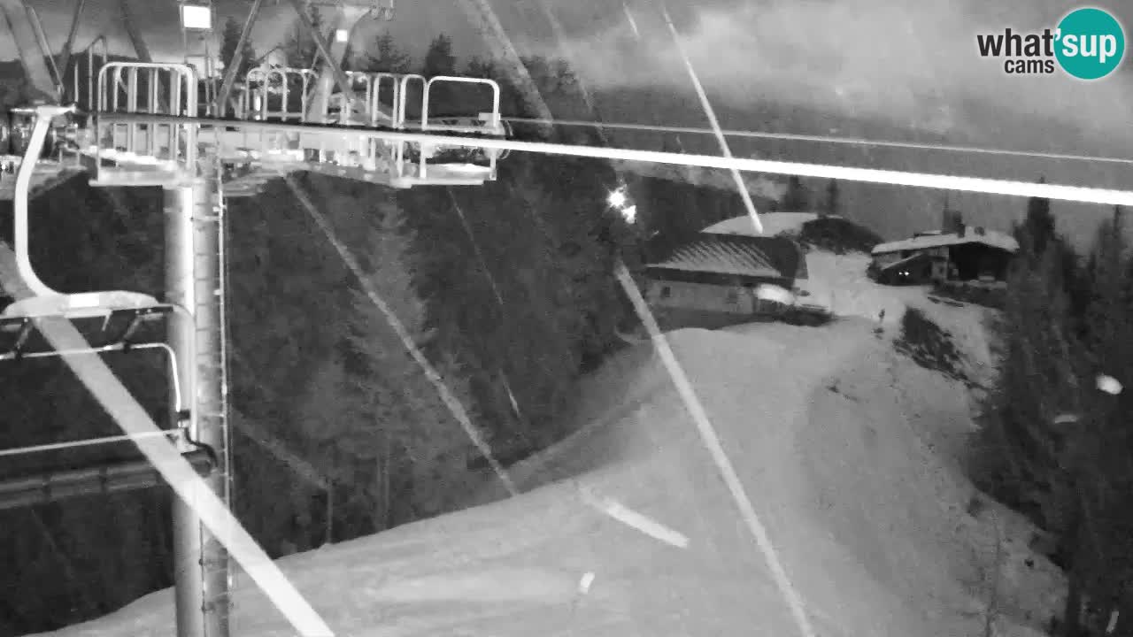 Webcam Kranjska Gora VITRANC 2 | station supérieure