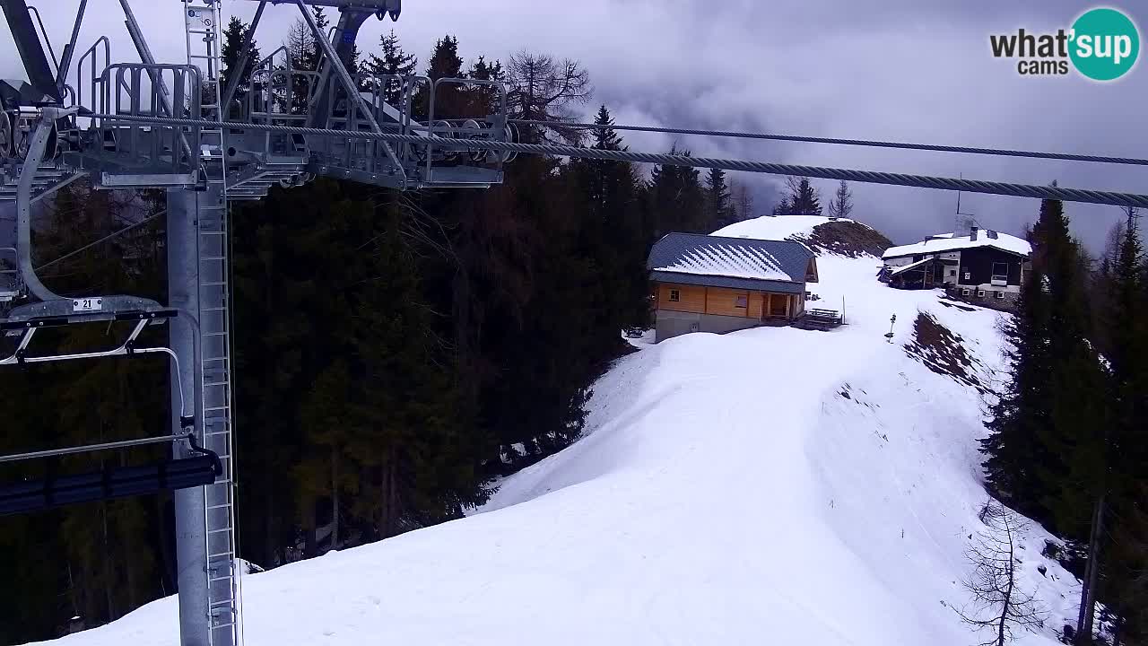 Webcam Kranjska Gora VITRANC 2 | Station supérieure