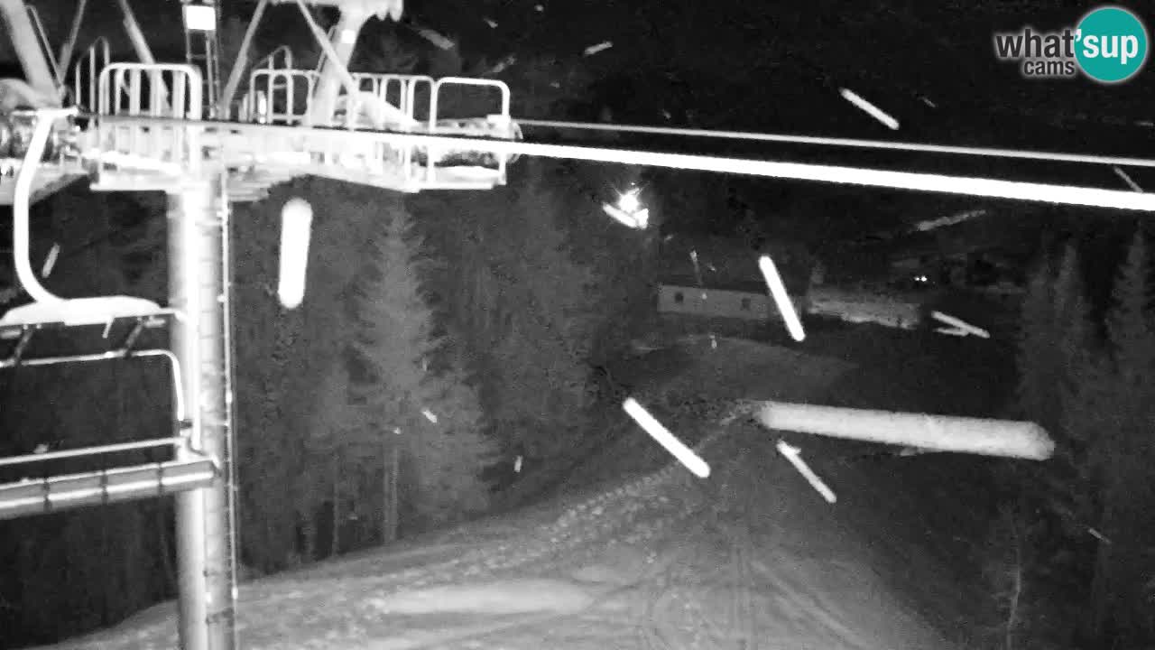 Webcam Kranjska Gora VITRANC 2 | station supérieure