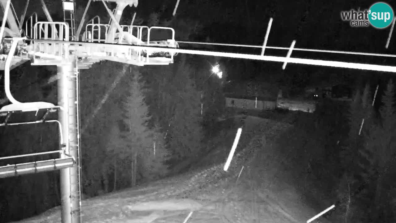 Webcam Kranjska Gora VITRANC 2 | station supérieure