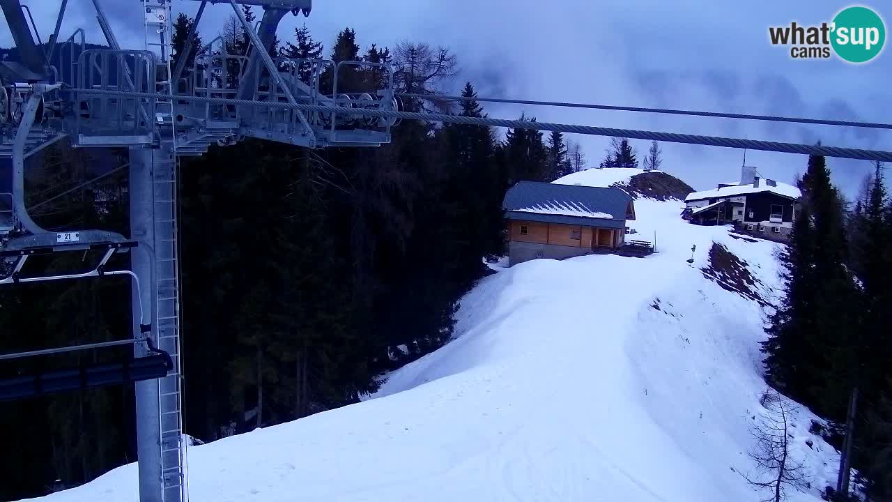 Webcam Kranjska Gora VITRANC 2 upper station