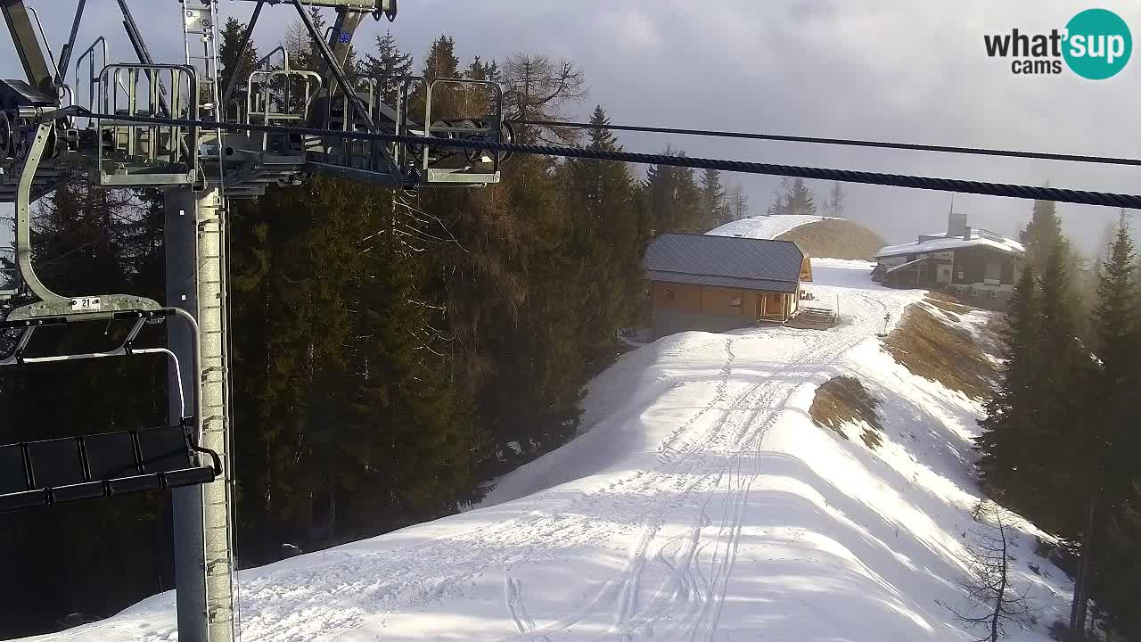 Webcam Kranjska Gora VITRANC 2 | Station supérieure