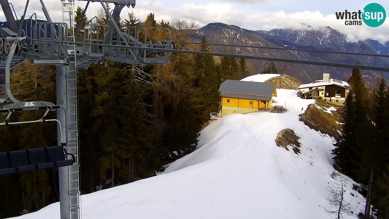 Kranjska Gora webcam VITRANC 2 | Bergstation