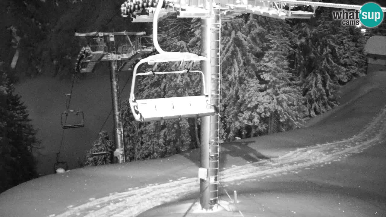 Webcam Kranjska Gora VITRANC 2 upper station