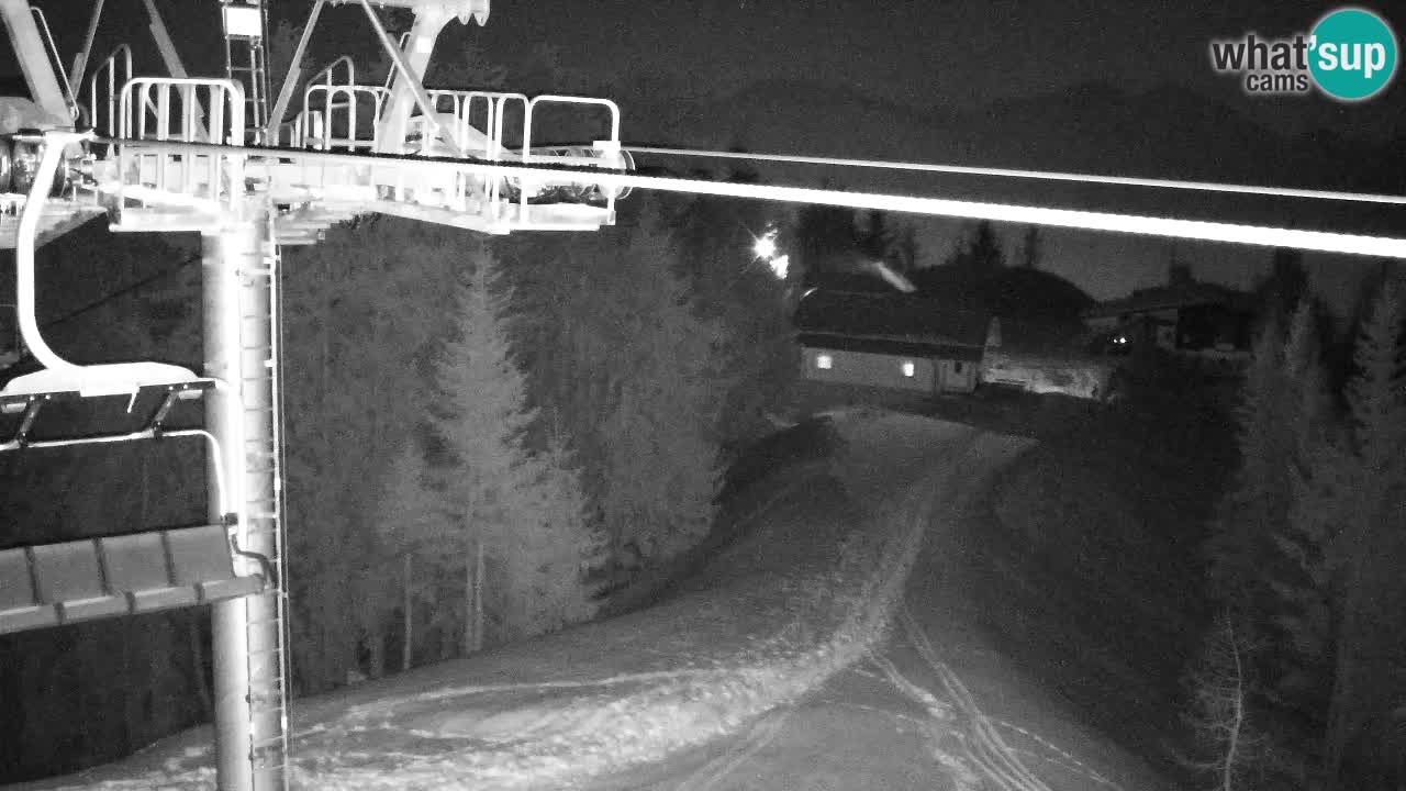 Webcam Kranjska Gora VITRANC 2 | station supérieure