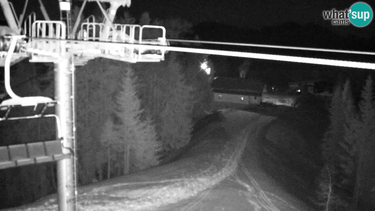 Webcam Kranjska Gora VITRANC 2 upper station