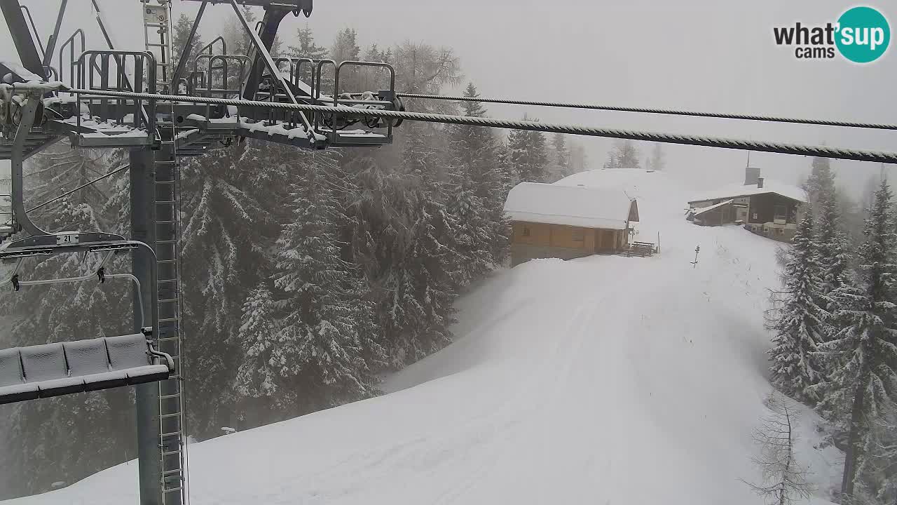 Webcam VITRANC 2 | Kranjska Gora – stazione superiore