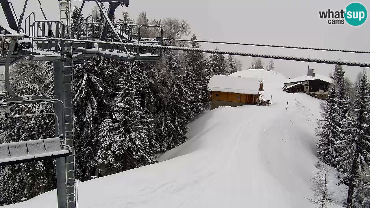 Webcam Kranjska Gora VITRANC 2 | Station supérieure