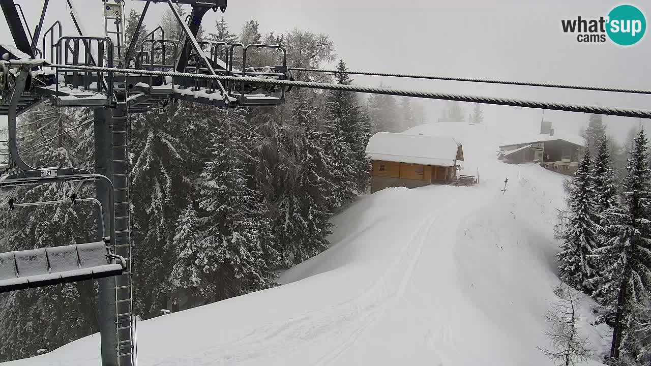 Kranjska Gora webcam VITRANC 2 | Bergstation