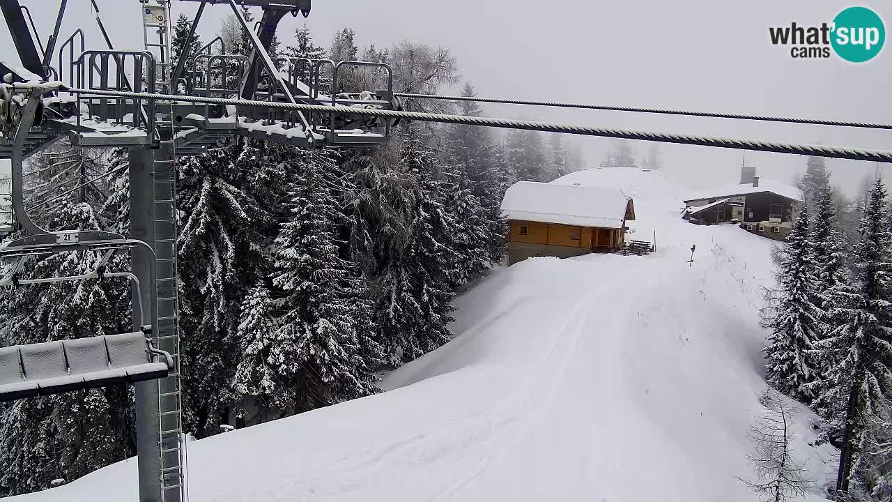 Webcam Kranjska Gora VITRANC 2 upper station