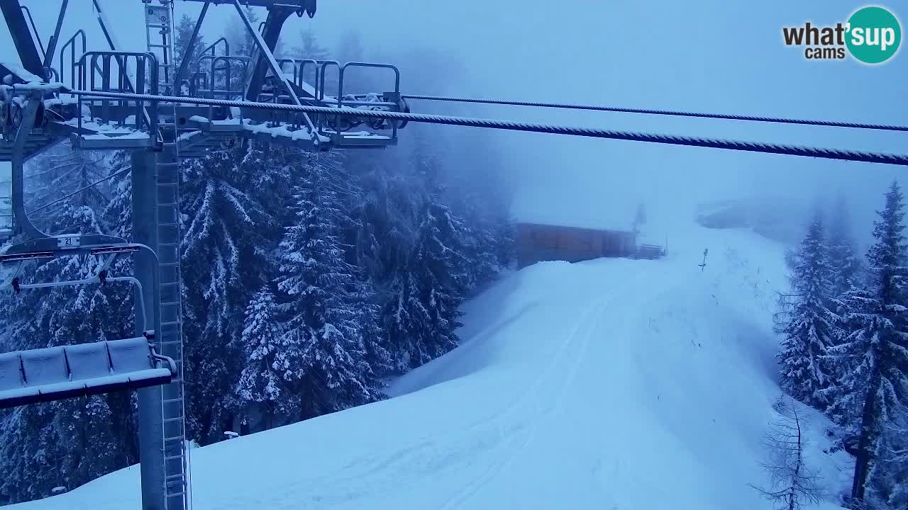 Kranjska Gora webcam VITRANC 2 | Bergstation