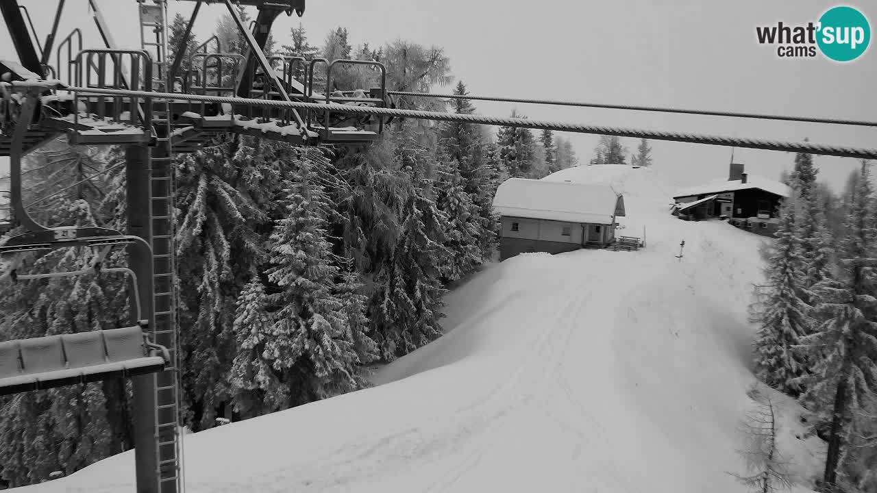 Webcam Kranjska Gora VITRANC 2 upper station