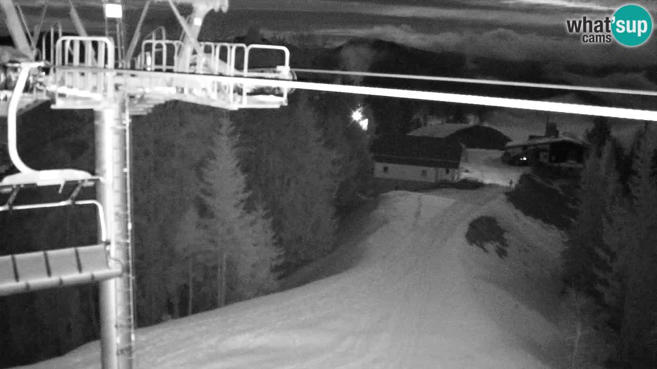 Webcam Kranjska Gora VITRANC 2 upper station