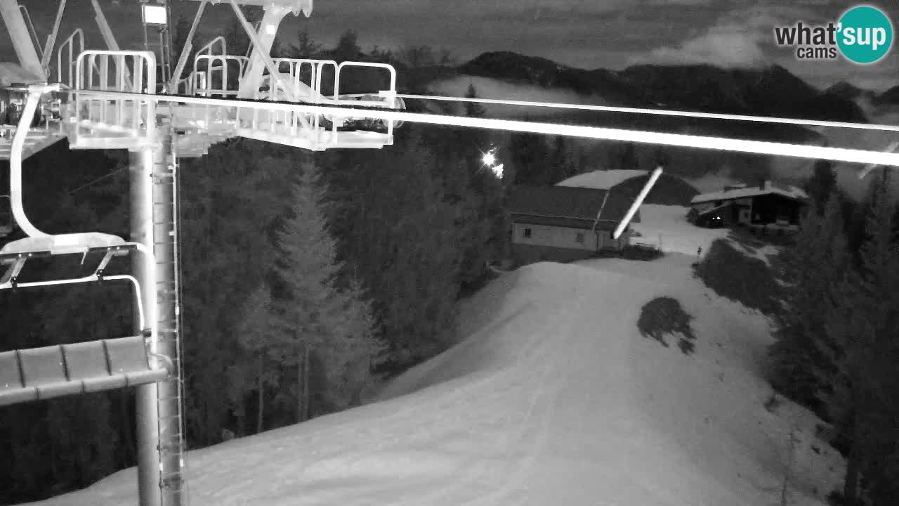 Webcam Kranjska Gora VITRANC 2 upper station