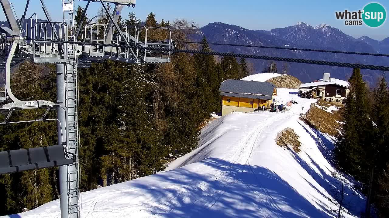 Webcam VITRANC 2 | Kranjska Gora – stazione superiore