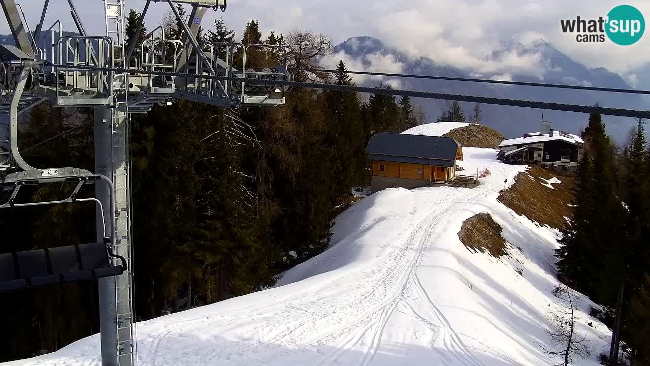 Kranjska Gora webcam VITRANC 2 | Bergstation