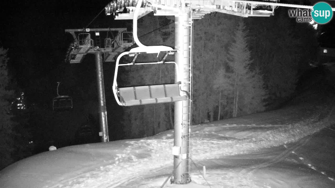 Webcam Kranjska Gora VITRANC 2 upper station