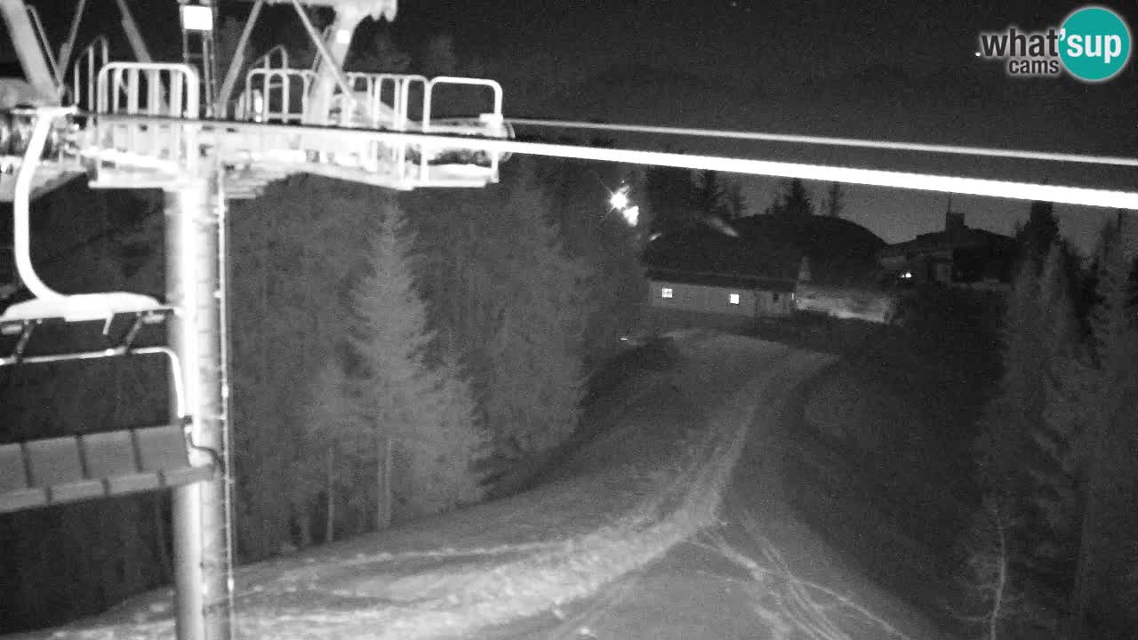 Webcam Kranjska Gora VITRANC 2 | Station supérieure