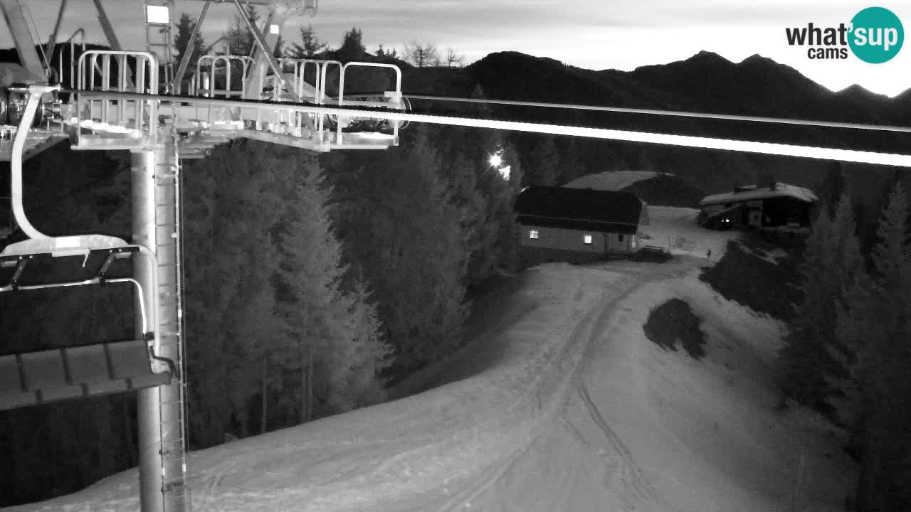 Webcam Kranjska Gora VITRANC 2 | Station supérieure