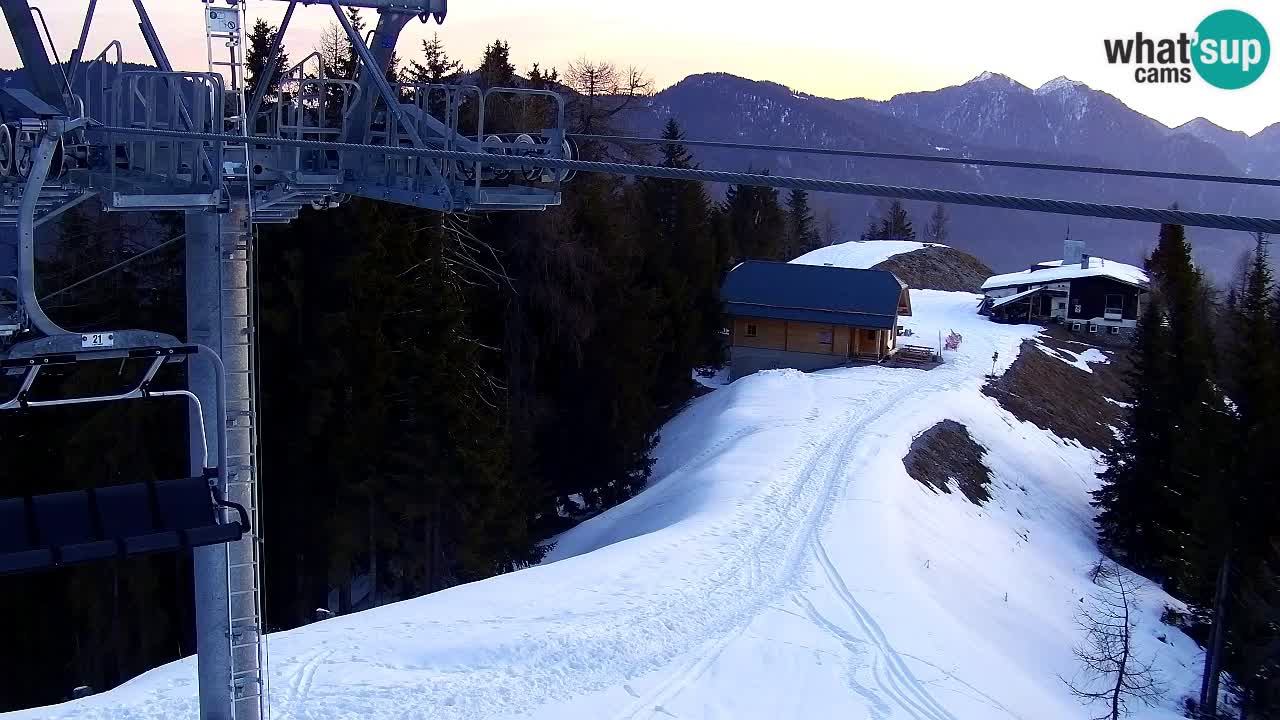 Webcam Kranjska Gora VITRANC 2 | Station supérieure