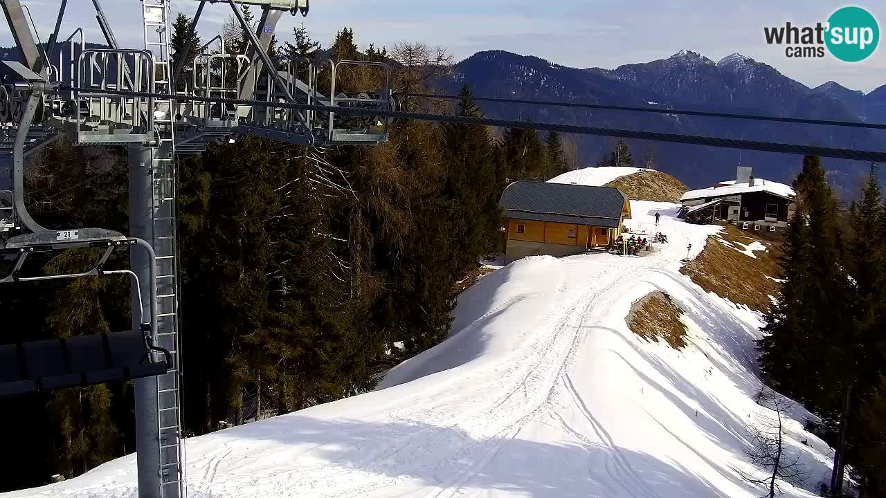 Webcam Kranjska Gora VITRANC 2 | Station supérieure