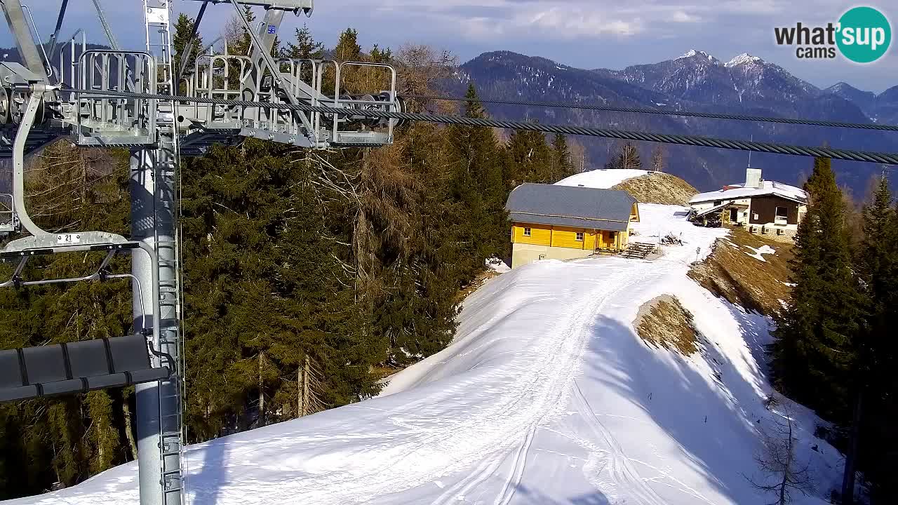 Webcam Kranjska Gora VITRANC 2 upper station