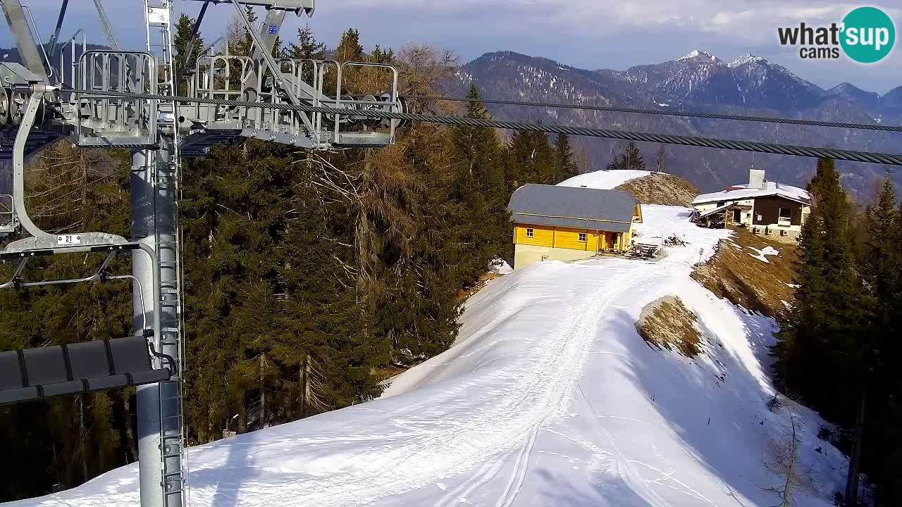 Webcam VITRANC 2 | Kranjska Gora – stazione superiore