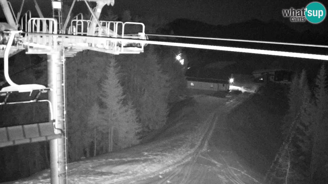 Webcam Kranjska Gora VITRANC 2 | Station supérieure