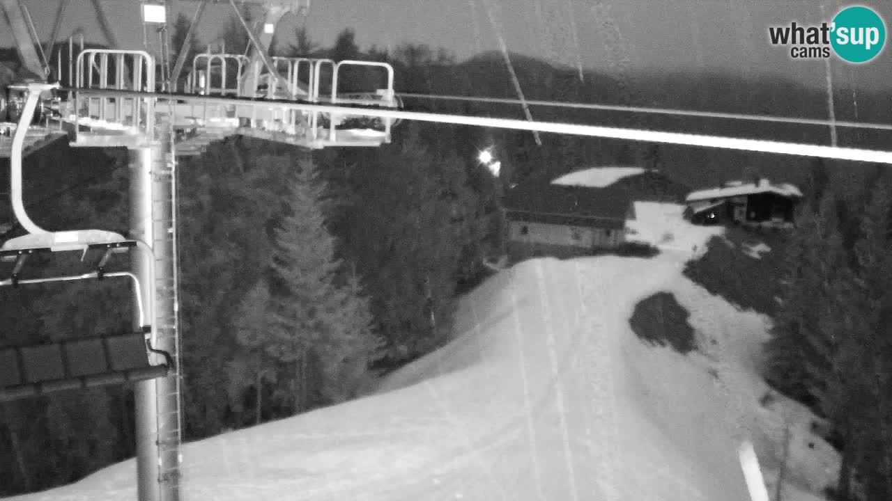 Webcam Kranjska Gora VITRANC 2 upper station