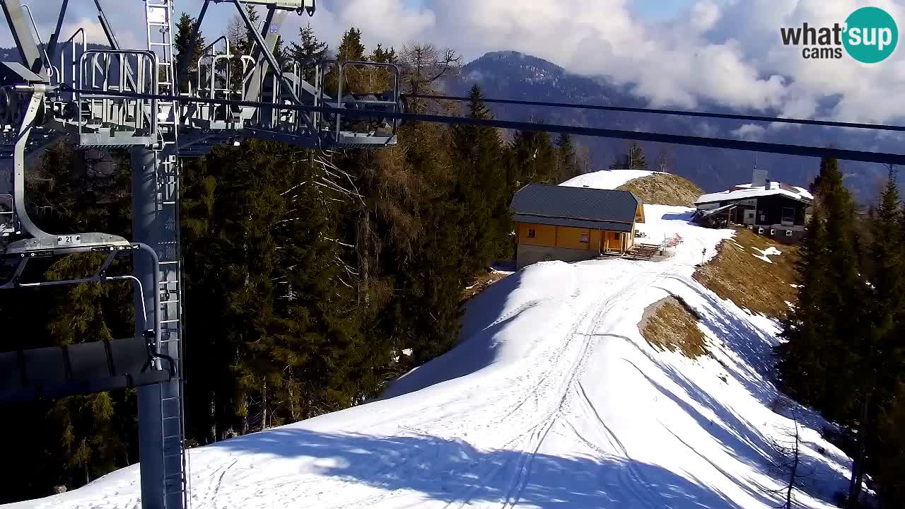 Kranjska Gora webcam VITRANC 2 | Bergstation