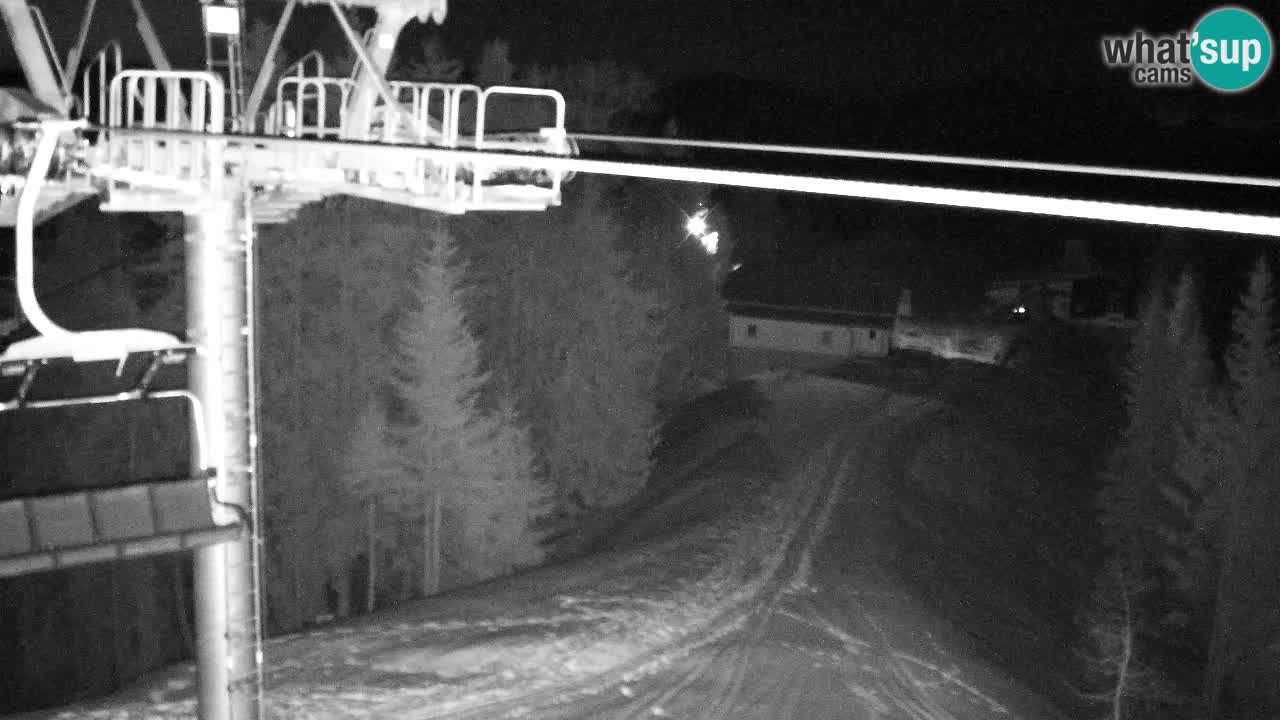 Webcam Kranjska Gora VITRANC 2 | station supérieure