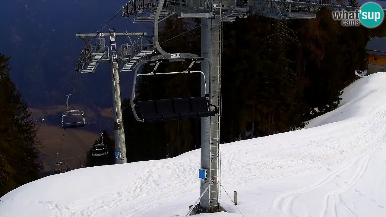 Webcam Kranjska Gora VITRANC 2 | station supérieure