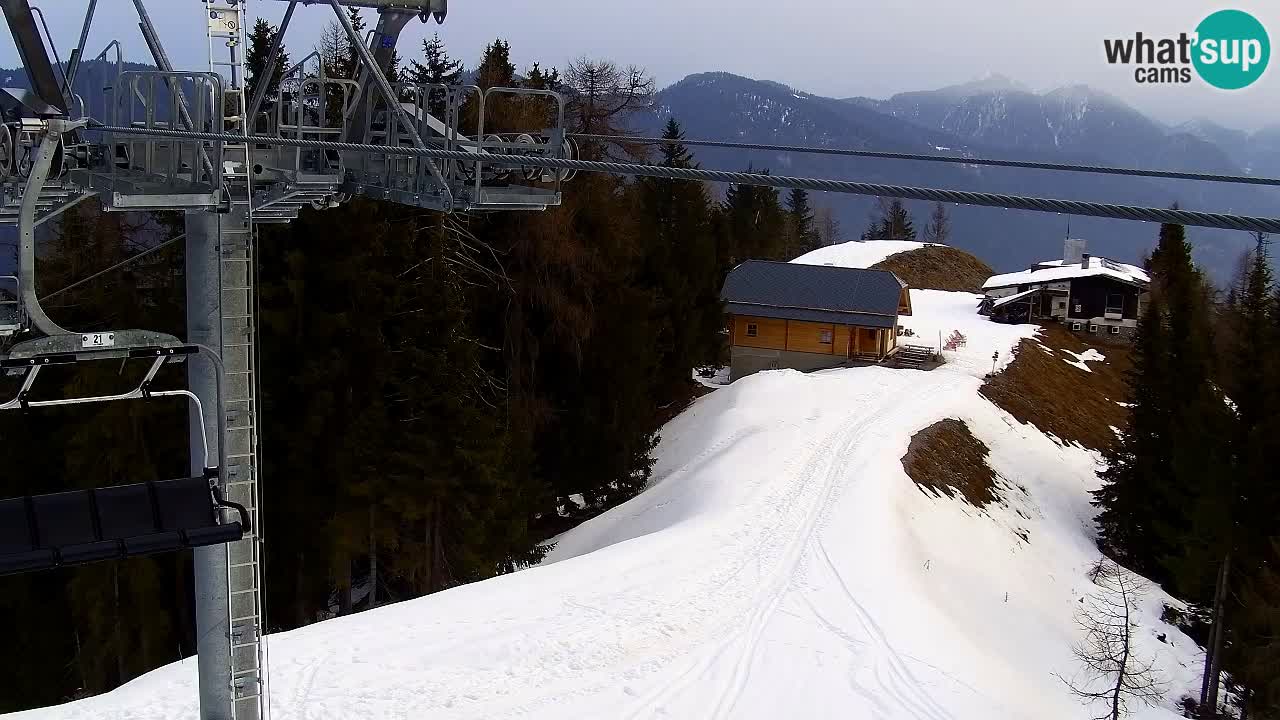 Kranjska Gora webcam VITRANC 2 | Bergstation