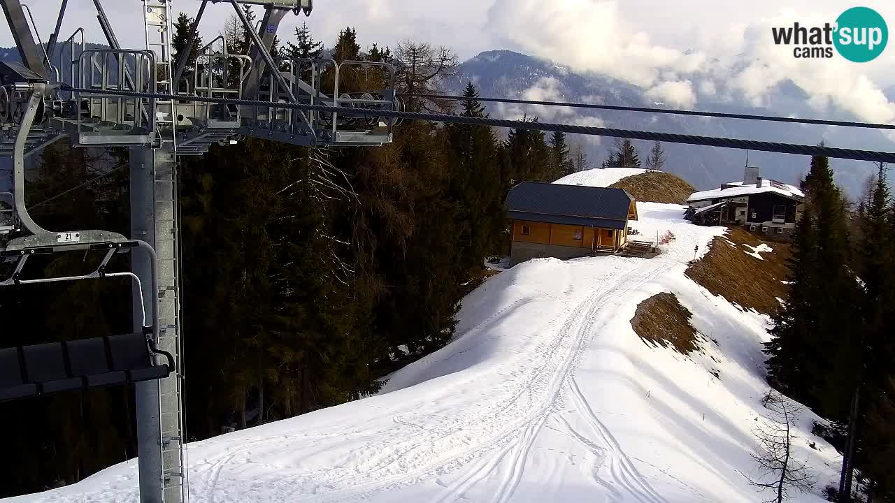 Web kamera Kranjska Gora VITRANC 2 | gornja postaja