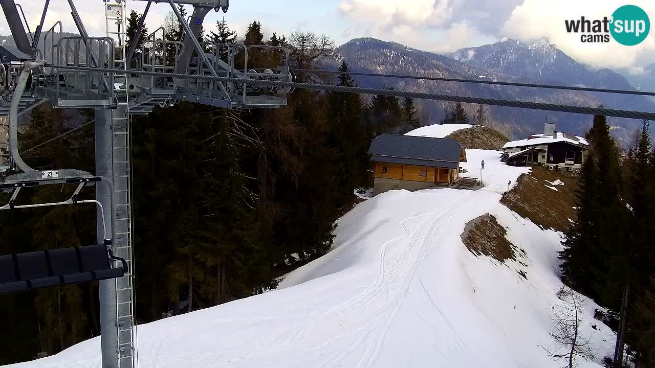 Webcam VITRANC 2 | Kranjska Gora – stazione superiore