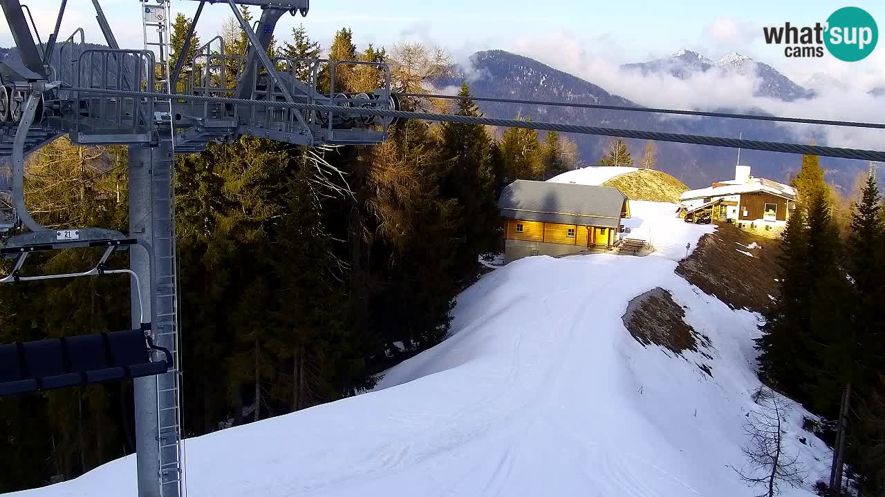 Kranjska Gora webcam VITRANC 2 | Bergstation