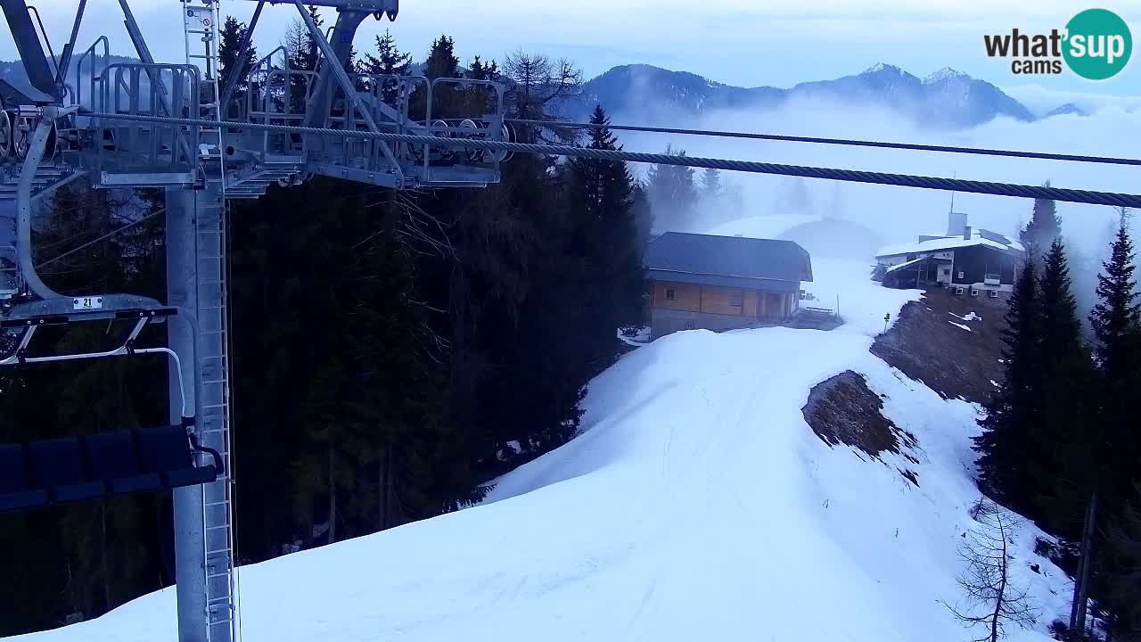 Web kamera Kranjska Gora VITRANC 2 | gornja postaja