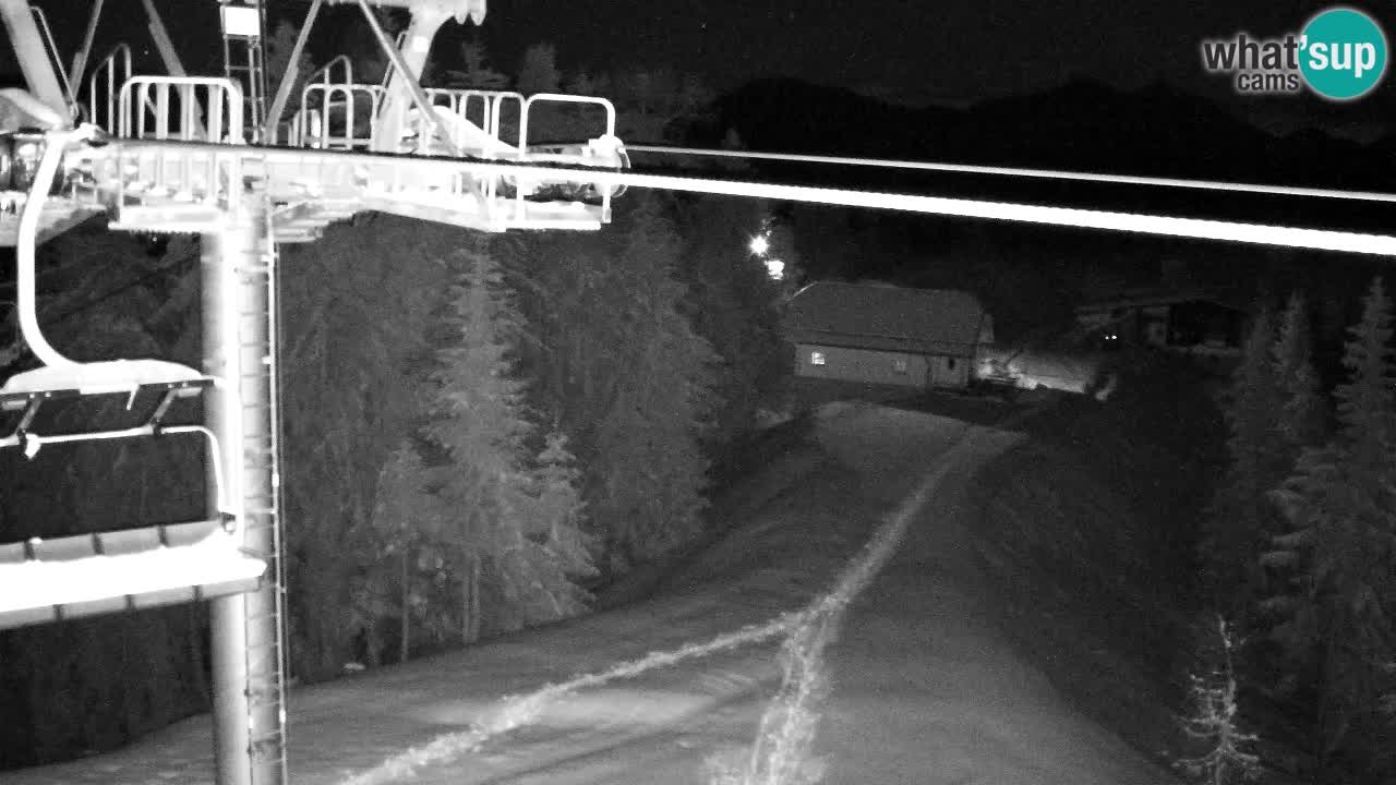 Webcam Kranjska Gora VITRANC 2 upper station