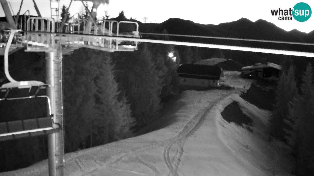 Webcam Kranjska Gora VITRANC 2 | station supérieure