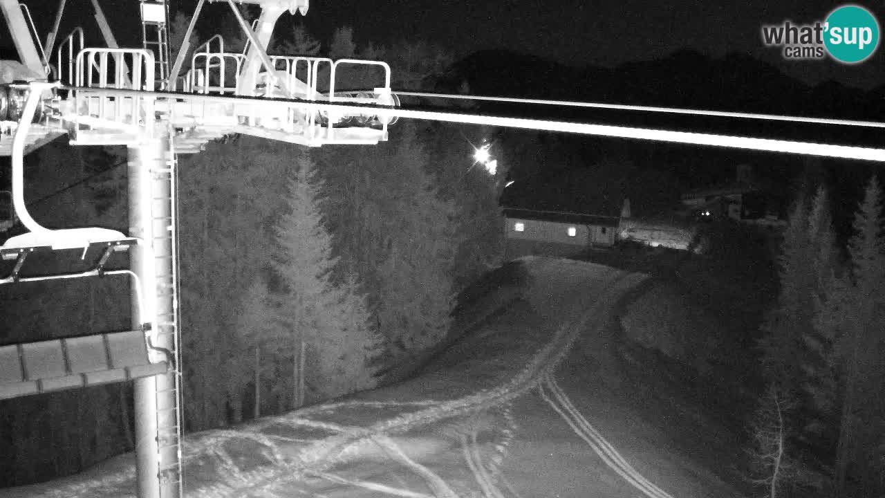 Webcam Kranjska Gora VITRANC 2 upper station