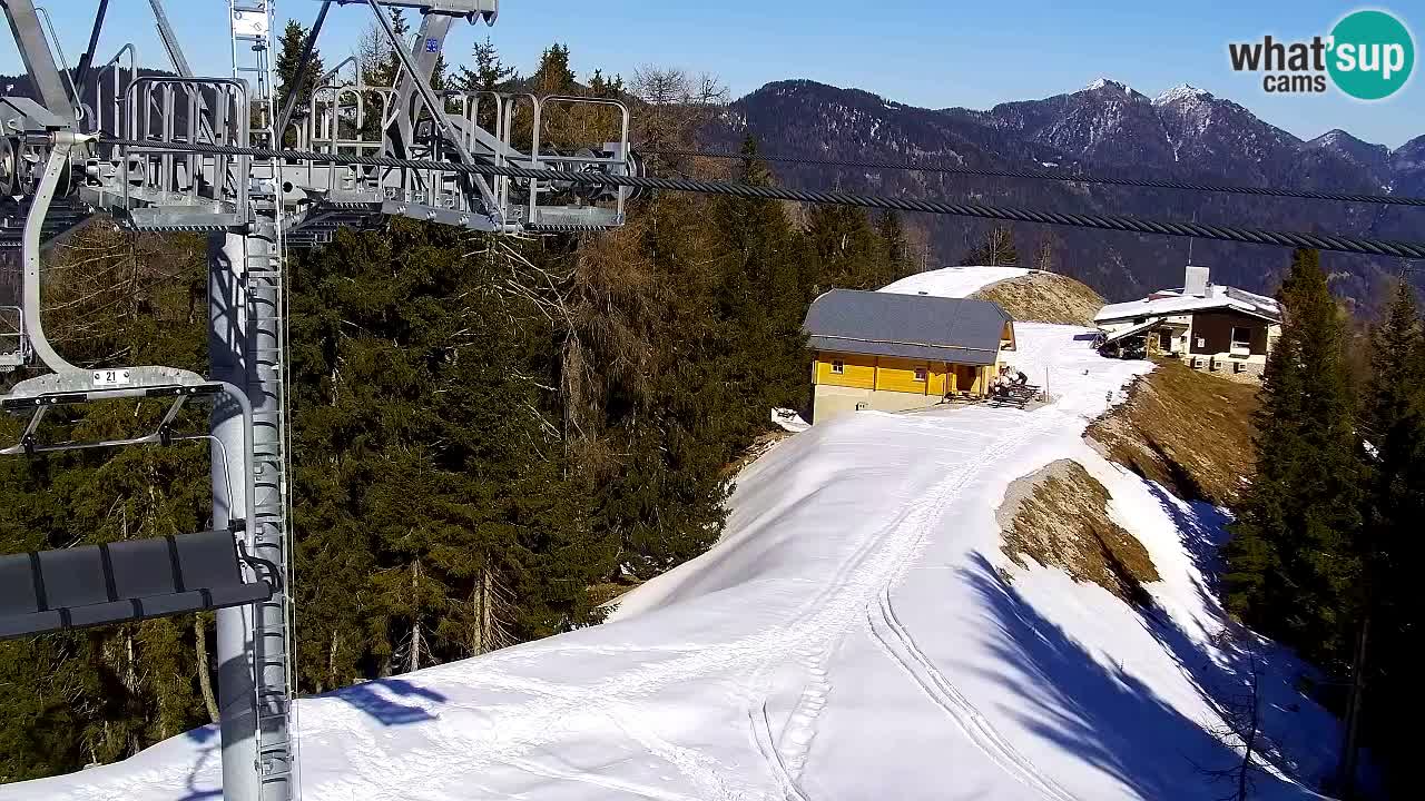 Webcam Kranjska Gora VITRANC 2 upper station