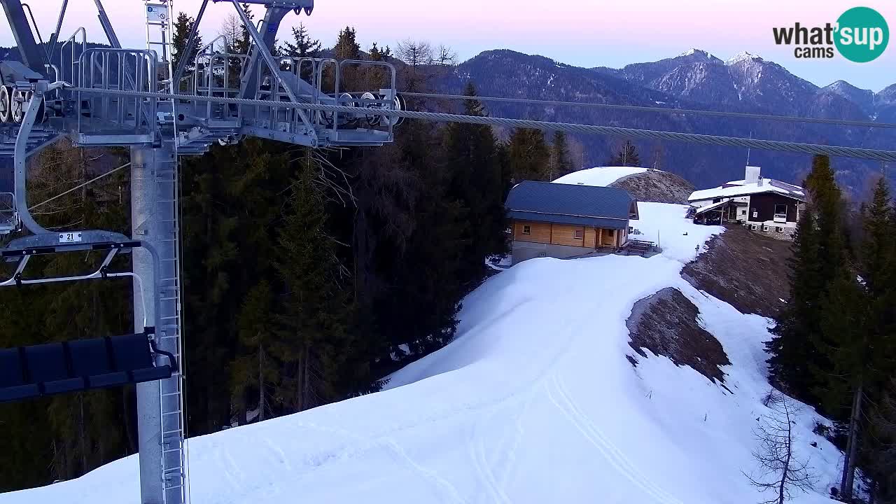 Webcam Kranjska Gora VITRANC 2 upper station